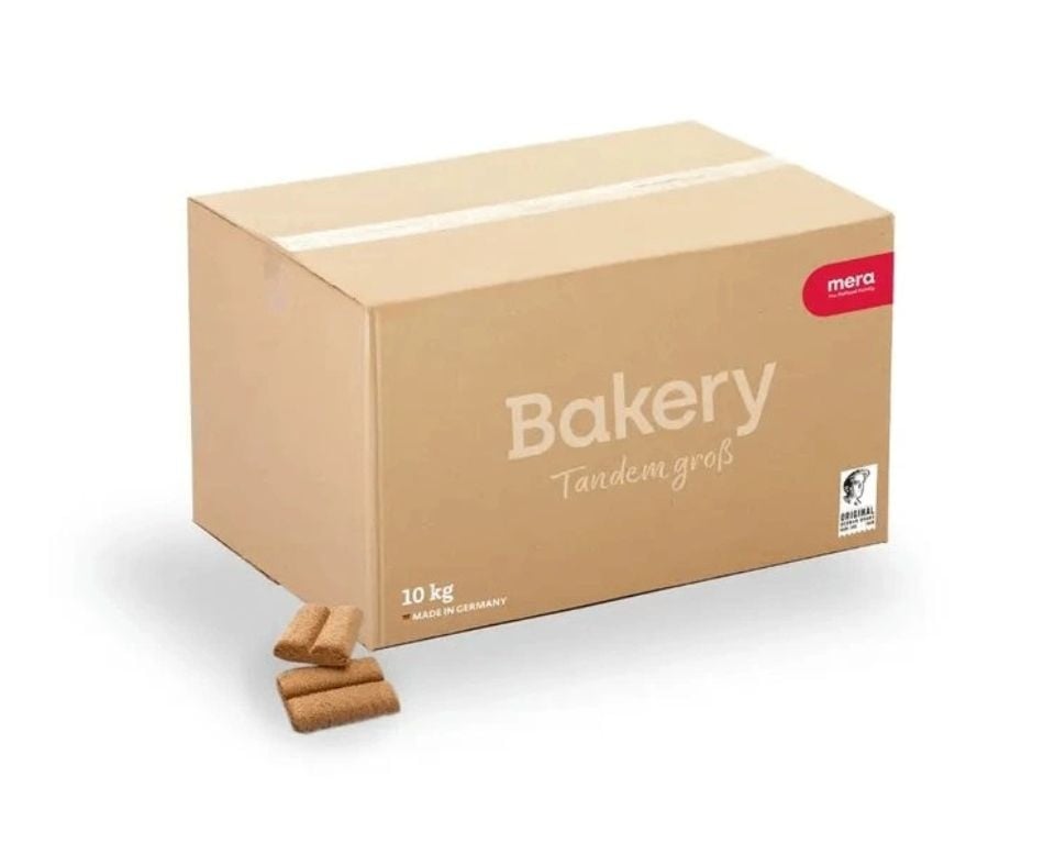 MERA Bakery Tandem Big knusprige Snacks 7,5 cm ideal für mittelgroße und große Hunde 10 kg