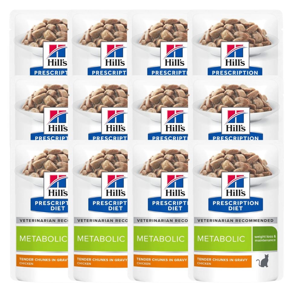 HILL'S Prescription Diet Feline Metabolic 12x85 g