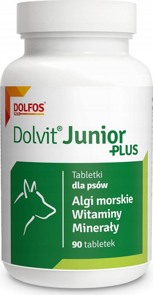 DOLFOS Dolvit Junior Plus 90 Tabletten Vitamine für Welpen und Junghunde