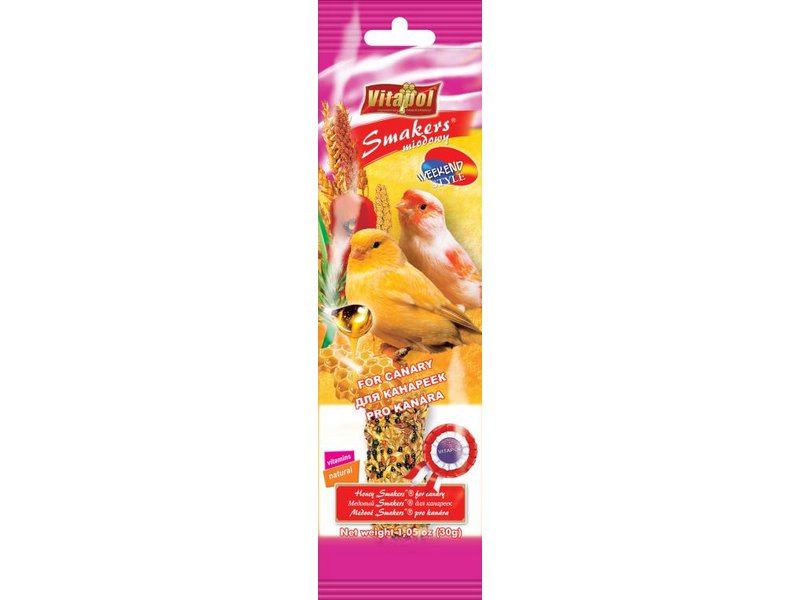VITAPOL Smaker für Kanarienvögel - Honig 45 g