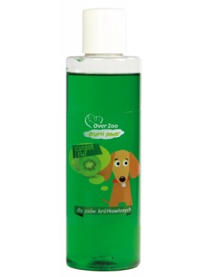 OVER ZOO Shampoo mit Kiwi für kurzhaarige Hunde 200 ml