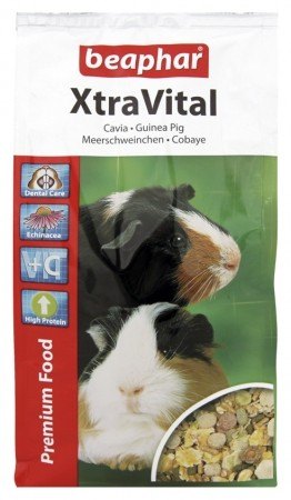 BEAPHAR XtraVital Guinea Pig Futter für Meerschweinchen 1 kg