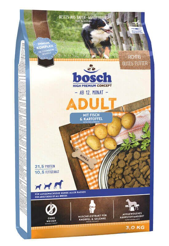 BOSCH Adult mit Fisch & Kartoffel 3 kg