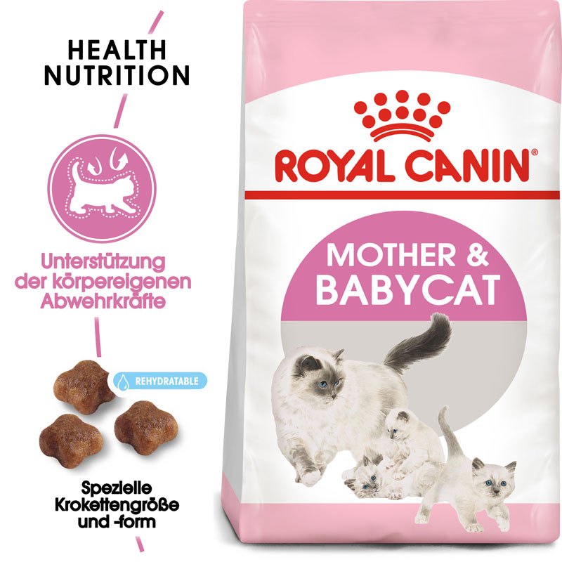 ROYAL CANIN MOTHER & BABYCAT Katzenfutter für tragende Katzen und Kitten 2 kg