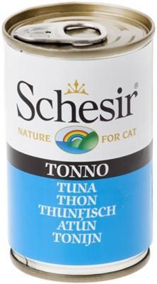 SCHESIR Nahrungsergänzungsmittel für Katzen mit Thunfisch 140g