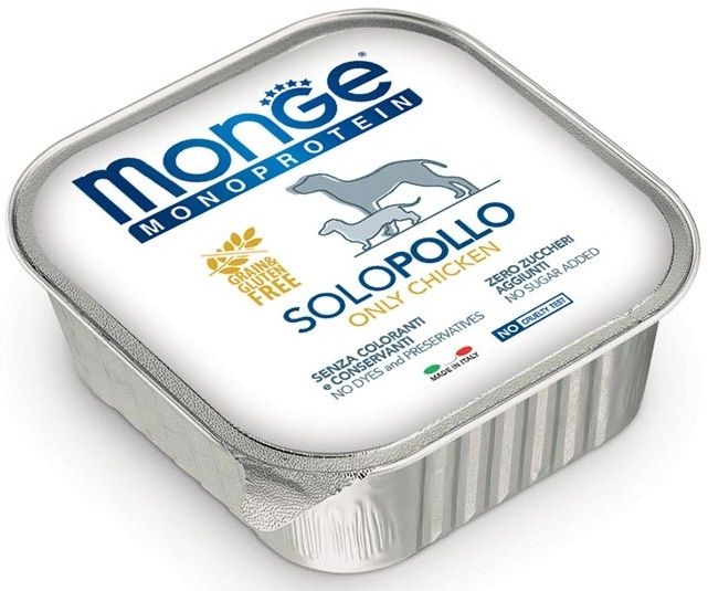 MONGE Monoprotein Solo mit Huhn 150 g