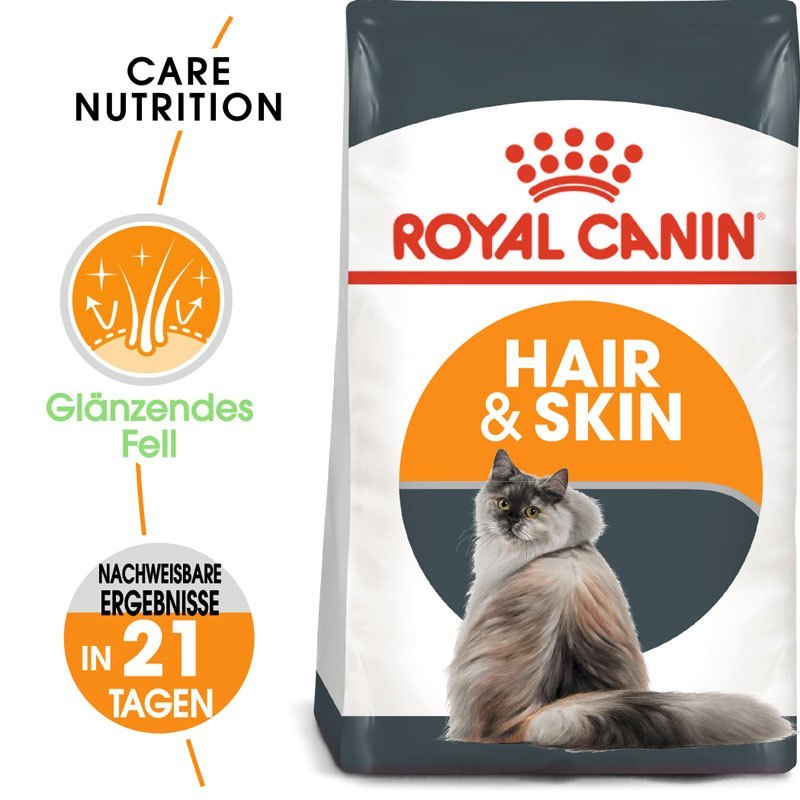 ROYAL CANIN Hair & Skin Care Katzenfutter trocken für gesundes Fell 20 kg (2 x 10 kg)