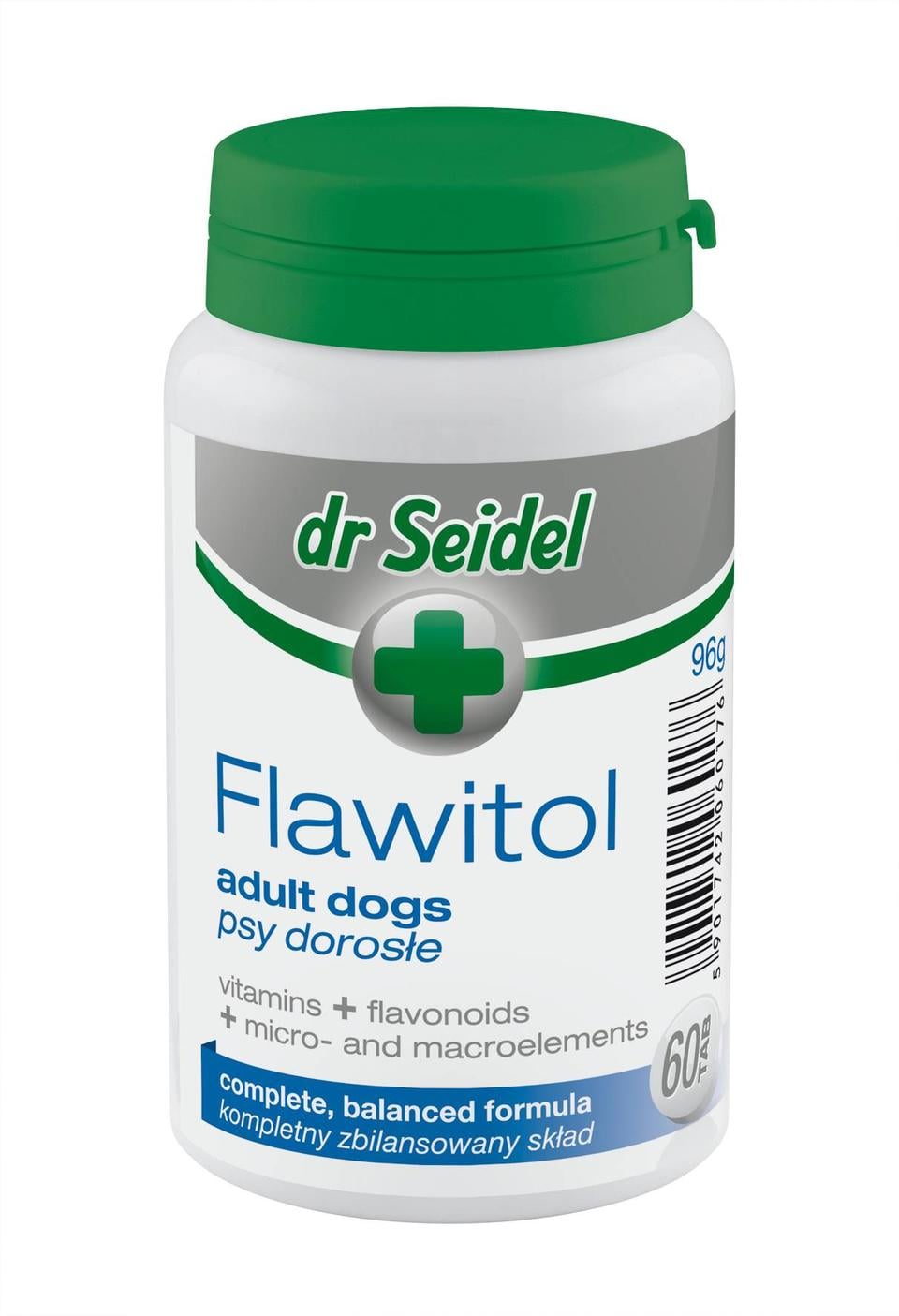 DR SEIDEL Flawitol Vitamine für erwachsene Hunde 60 Tabletten