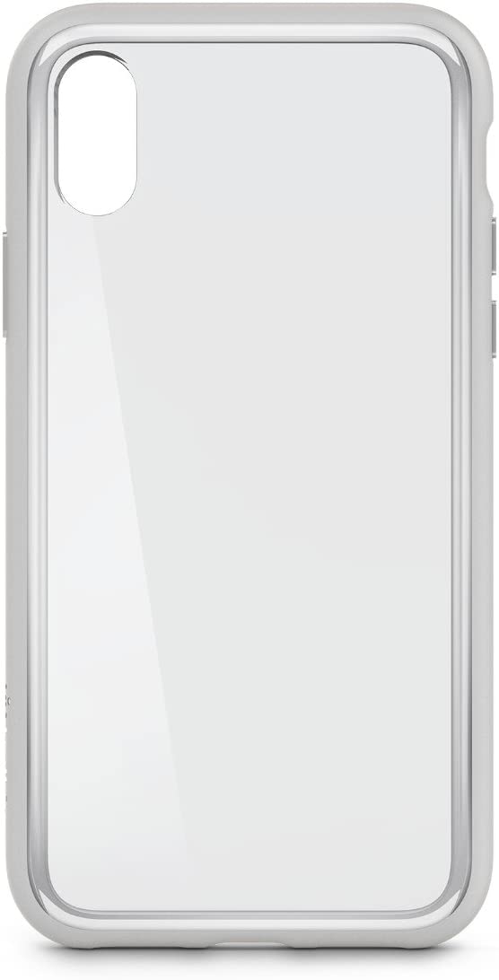 Belkin SheerForce Elite Schutzhülle Handyhülle Panzerfolie für iPhone X Silber