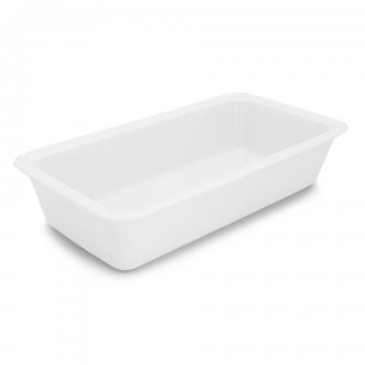 Lasagneform 32,5x17,5cm Feuerfest Weiß Walküre Porzellan