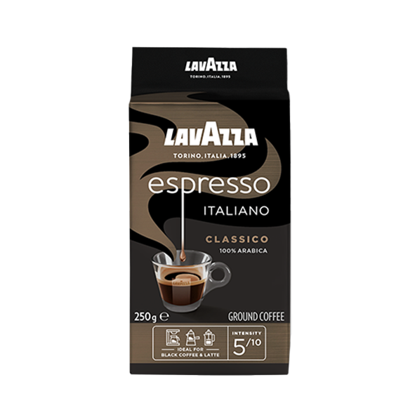 Lavazza Espresso Italiano Classico, 250g gemahlen