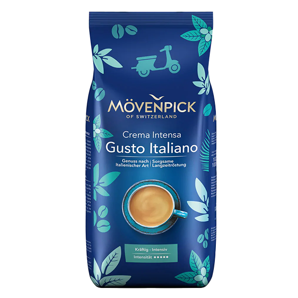 Mövenpick Gusto Italiano Crema Intensa, ganze Bohne 1000g