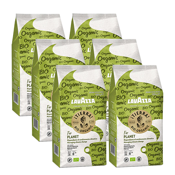 Lavazza Tierra Bio-Organic For Planet Vorteilspack, 6kg ganze Bohne
