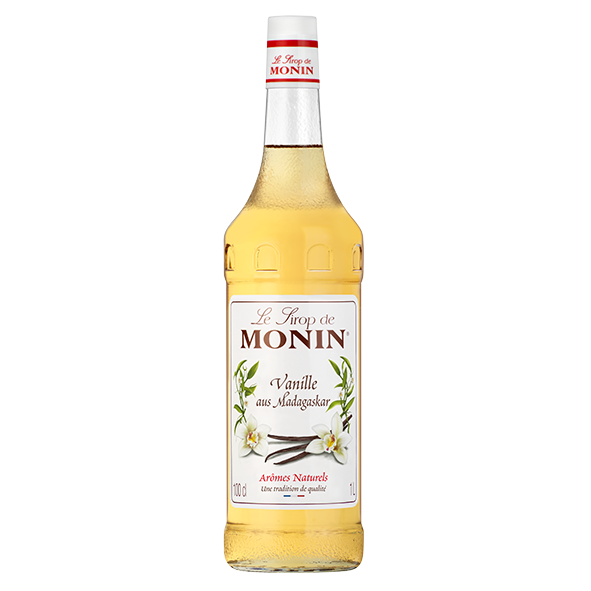 Monin Sirup Vanille aus Madagaskar, 1,0L