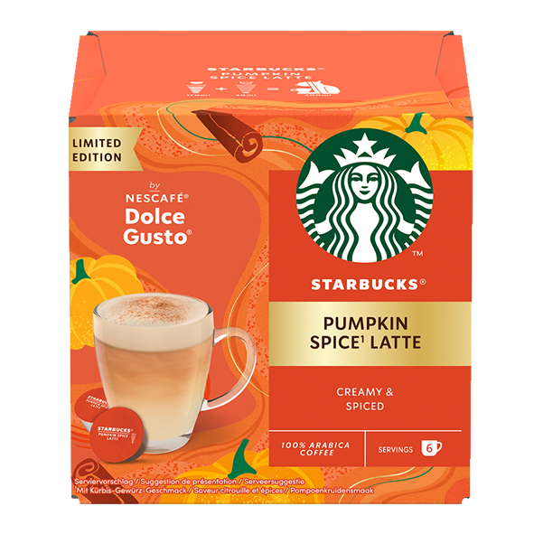 Starbucks® Pumpkin Spice Latte für Dolce Gusto®