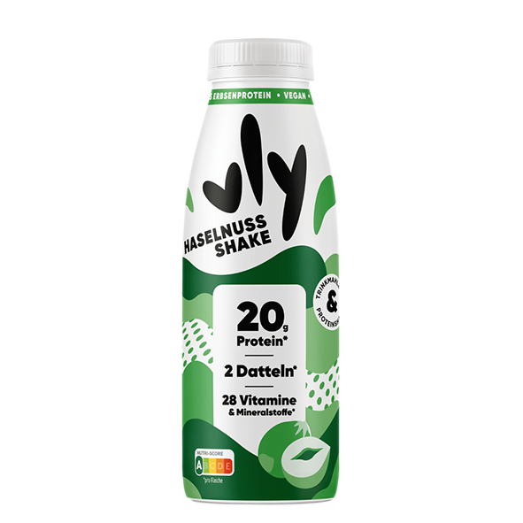 vly Haselnuss Shake, 400ml