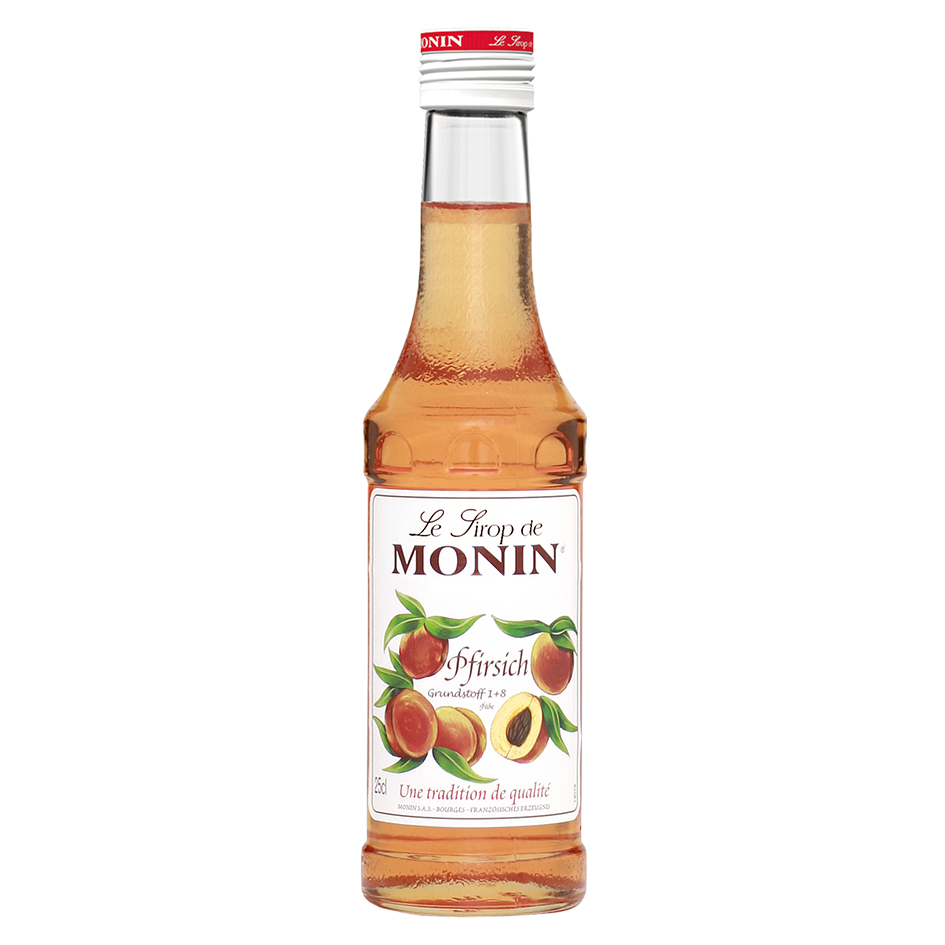 Monin Sirup Pfirsich, 0,25L