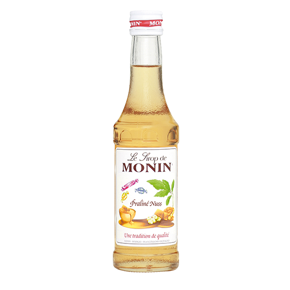Monin Sirup Praliné Nuss, 0,25L
