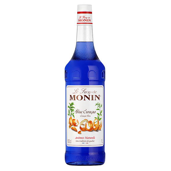 Monin Sirup Blue Curaçao Blau, 1,0L