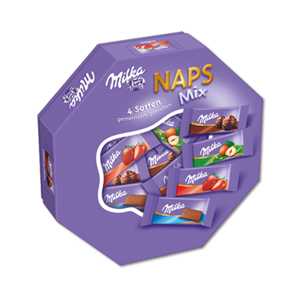 Milka Naps Mix, 138g