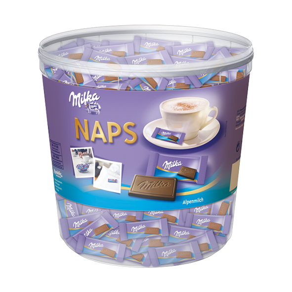 Milka Naps Dose Alpenmilch