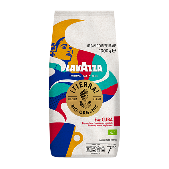Lavazza Tierra Bio-Organic For Cuba, 1000g ganze Bohne
