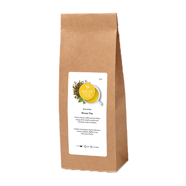 Tee-Maass Kräutertee Power Tee, 250g Loser Tee
