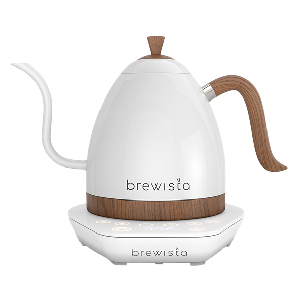 Brewista Artisan Kettle elektrischer Wasserkocher perlweiß, 1,0L