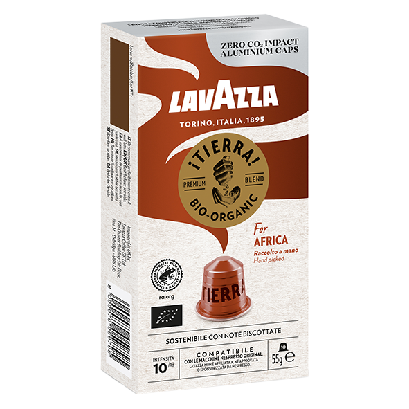 Lavazza Tierra Bio-Organic For Africa, 10 Kapseln