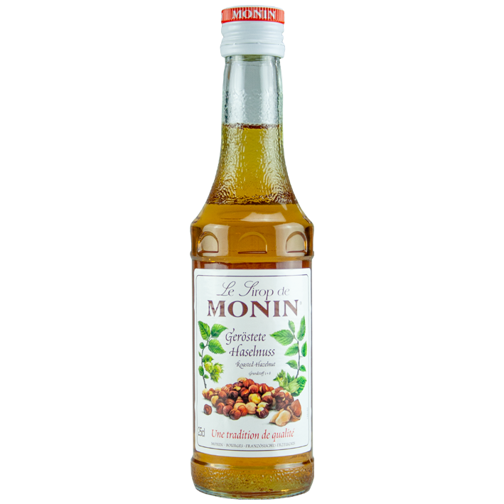 Monin Sirup Geröstete Haselnuss, 0,25L