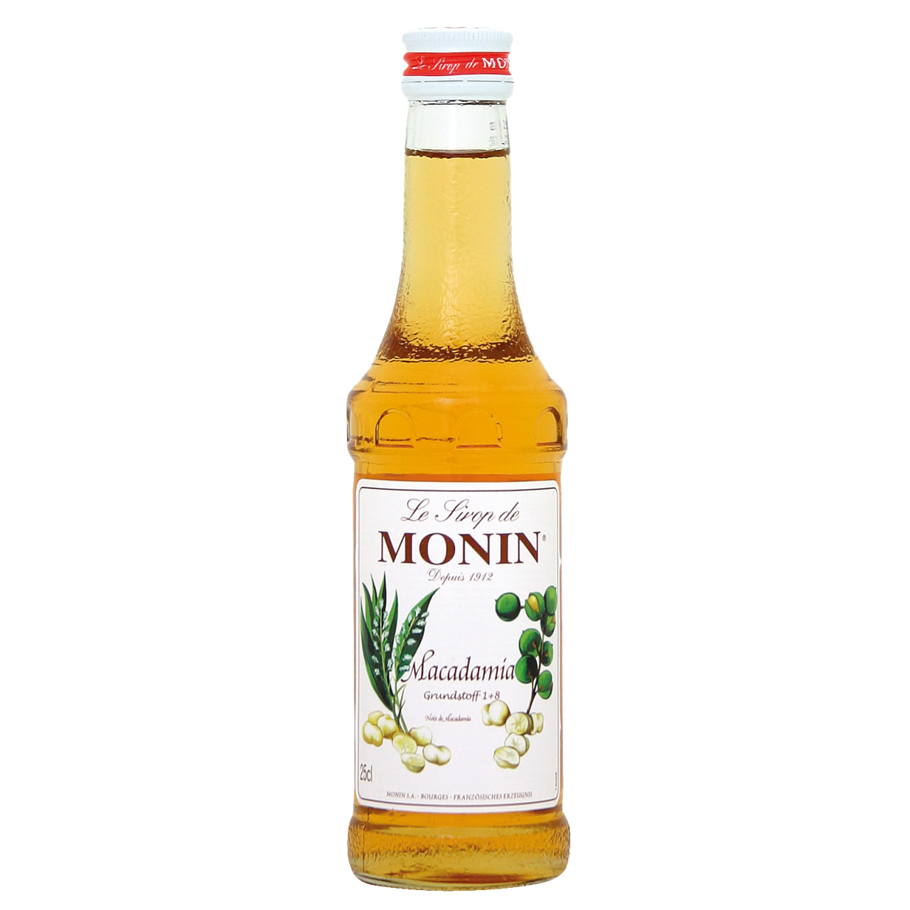 Monin Sirup Macadamia Nuss, 0,25L