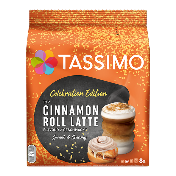 Tassimo Cinnamon Roll Latte Celebration Edition
