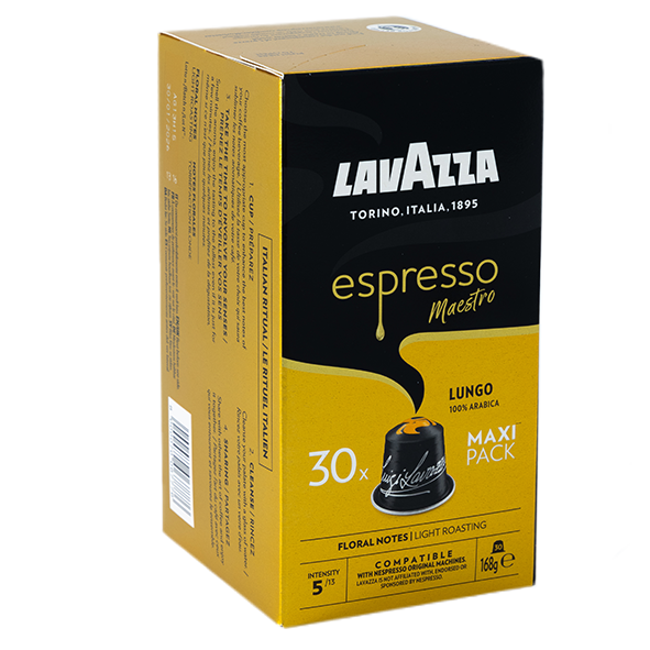 Lavazza Espresso Maestro Lungo, 30 Kapseln