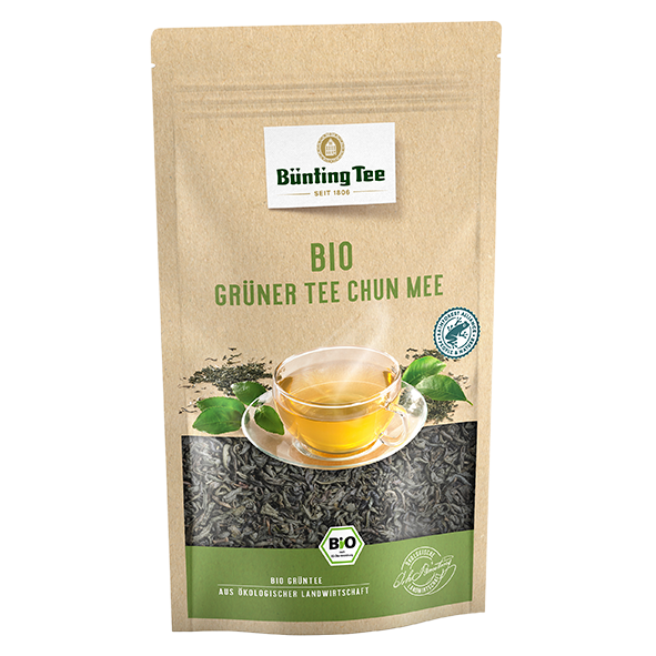 Bünting Tee Bio Grüner Tee Chun Mee, 100g loser Tee