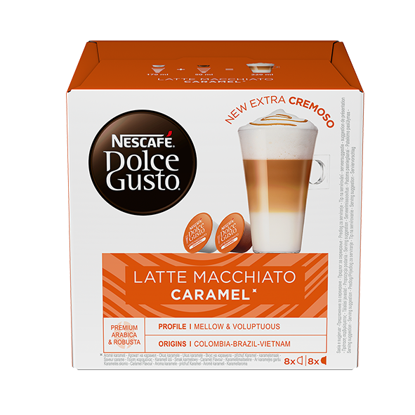 Nescafé Dolce Gusto Latte Macchiato Caramel 16 Kapseln