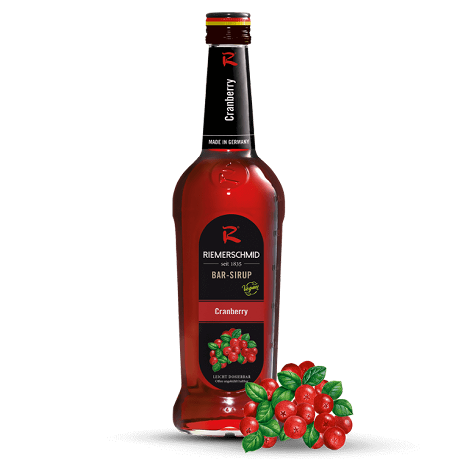 Riemerschmid Sirup Cranberry, 0,7L