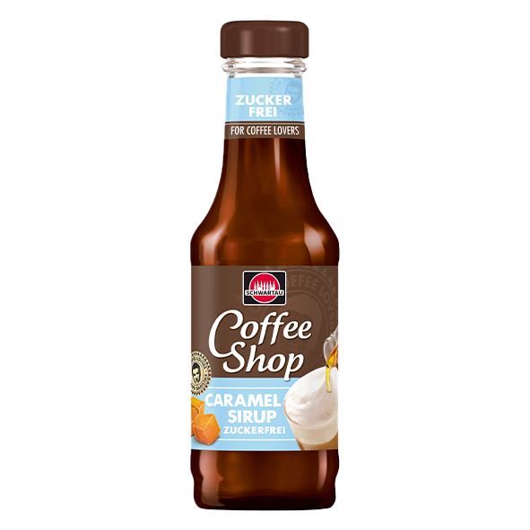 Schwartau Coffee Shop Sirup Karamell zuckerfrei, 200ml