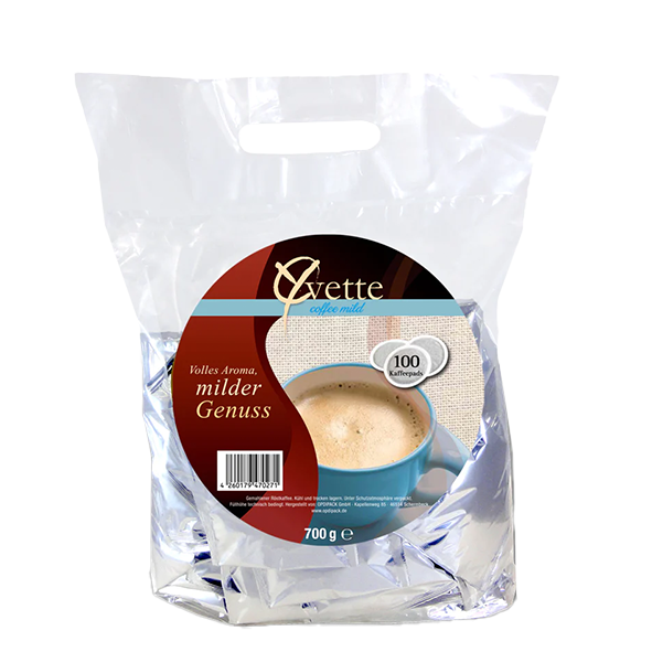 Yvette Coffee Mild, 100 Kaffeepads