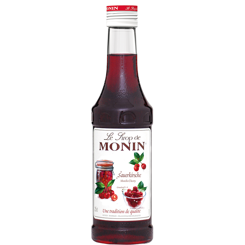 Monin Sirup Sauerkirsche, 0,25L