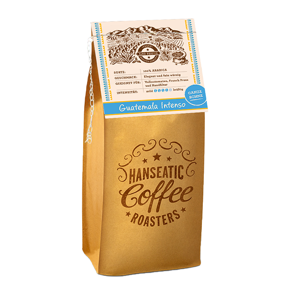 Hanseatic Coffee Company Guatemala Intenso, 250g ganze Bohne