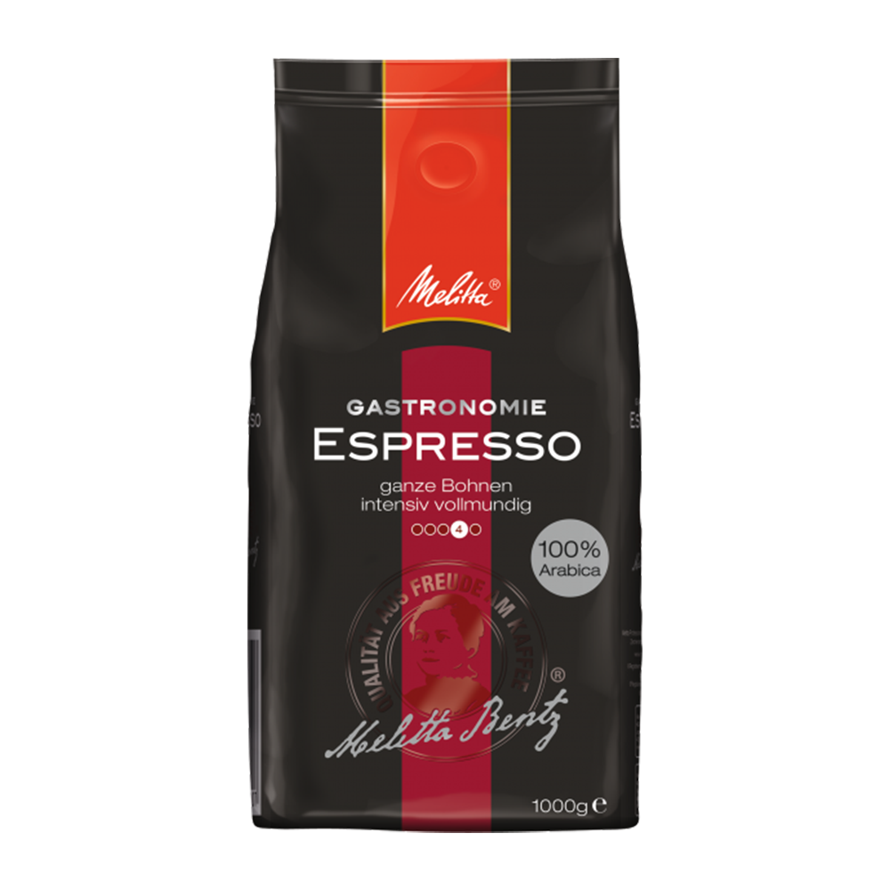 Melitta Gastronomie Espresso, 1000g ganze Bohne