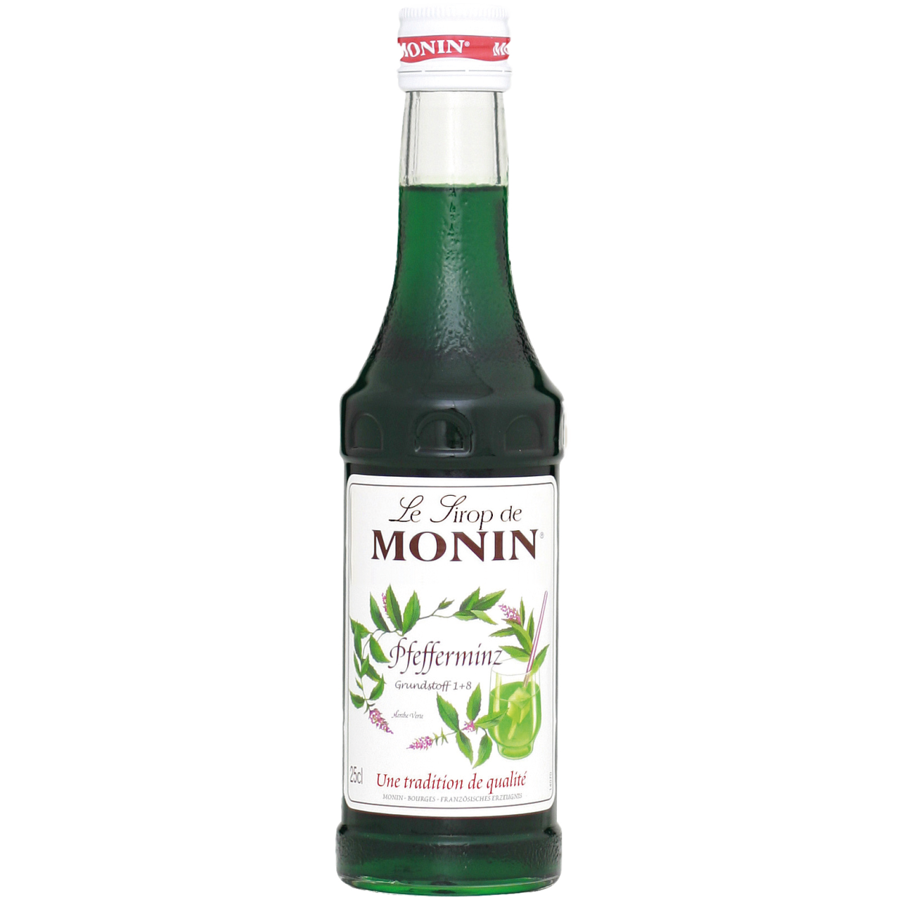 Monin Sirup Pfefferminz Grün, 0,25L