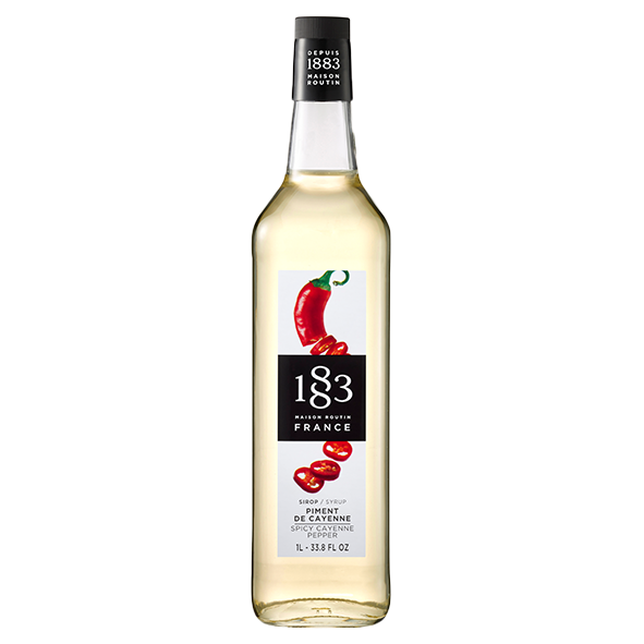 Maison Routin 1883 Sirup Cayenne Pfeffer, 1,0L