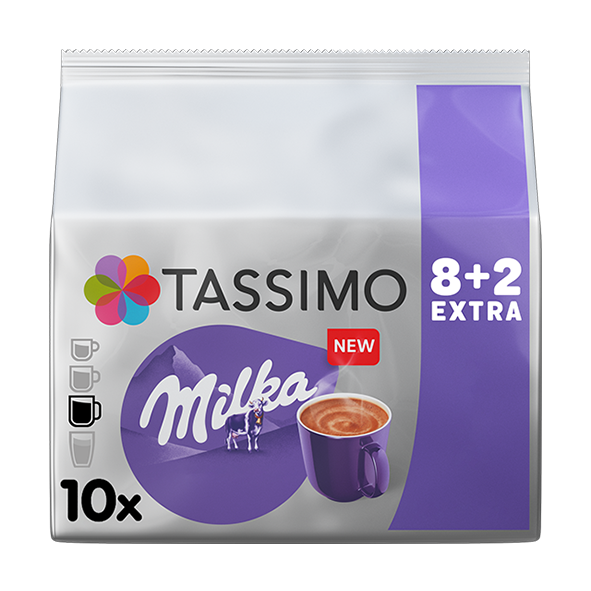 Tassimo Milka Kakaogetränk 8+2 Extra