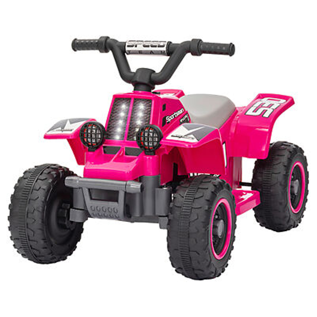 AIYAPLAY Kinder Elektro-Quad rosa B/H/L: ca. 42,5x46,5x70,5 cm