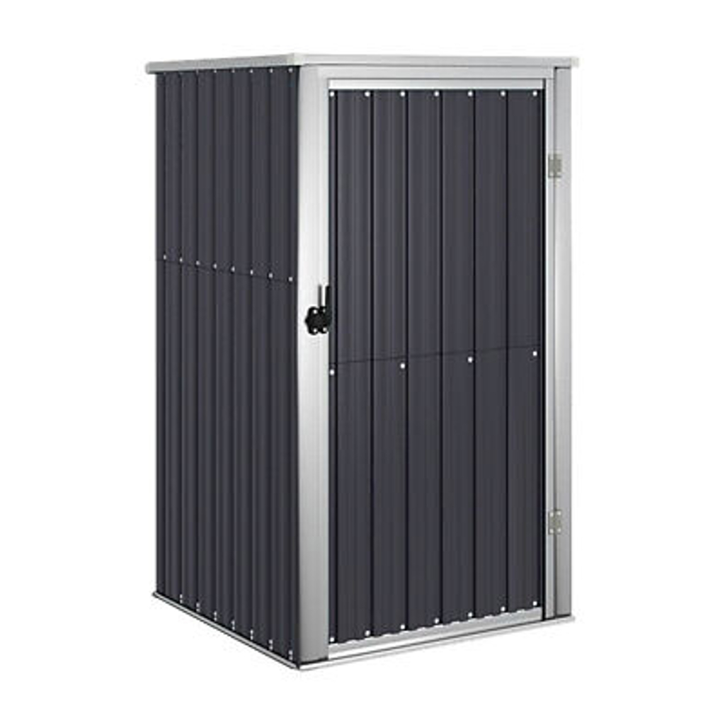 vidaXL Geräteschuppen anthrazit B/H/T: ca. 88x161x89 cm