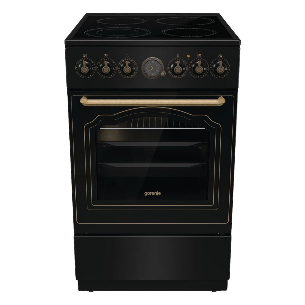 Gorenje Stand-Elektroherd GECS5B70CLB schwarz B/H/T: ca. 50x85x60 cm