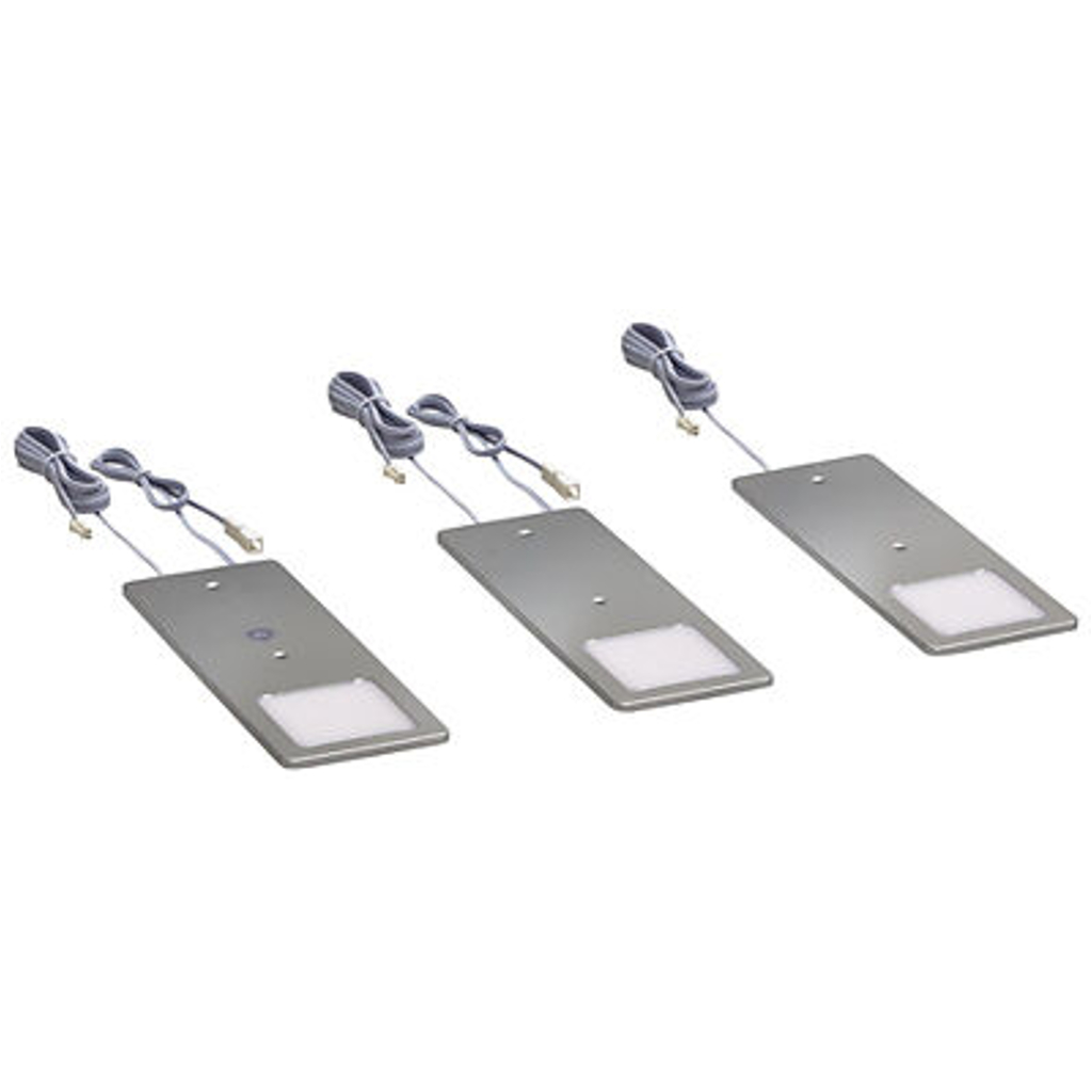 HÖLSCHER LED-Leuchten Panel Alu Alu B/H/T: ca. 19x4x7 cm