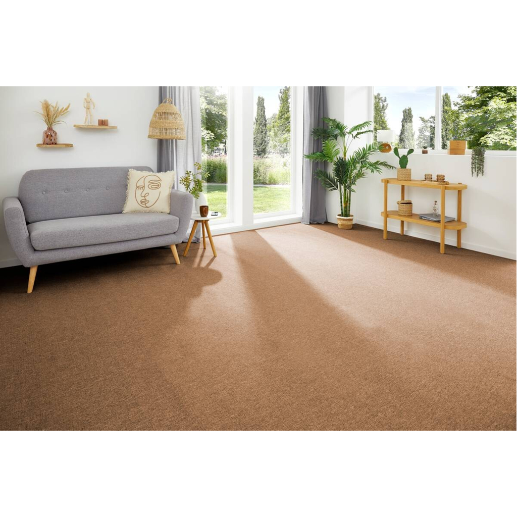 Teppichboden Mirabell Cognac B/L: ca. 200x300 cm pro Stück