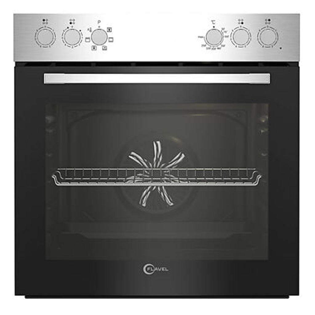 FLAVEL Einbauherdset FLS22061 Edelstahl B/H/T: ca. 59,4x59,5x56,7 cm
